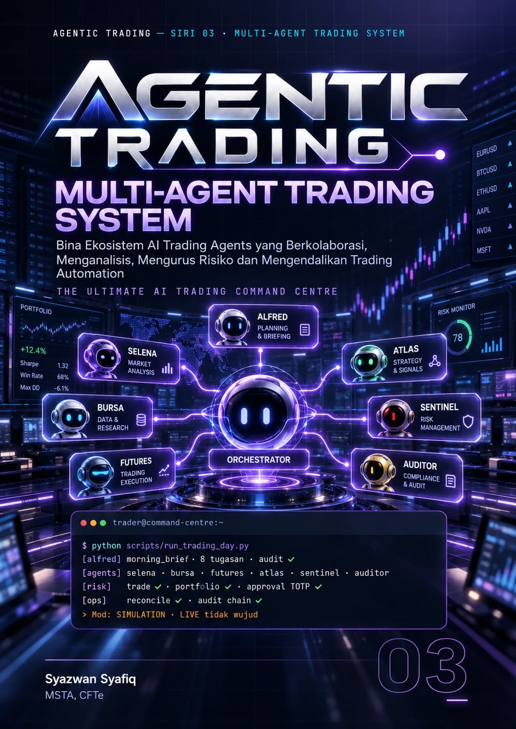 Agentic Trading — Multi-Agent Trading System — Syazwan Syafiq (MSTA, CFTe)